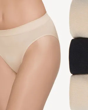 B Smooth HI Cut Panty 3 Pack | Basic 1