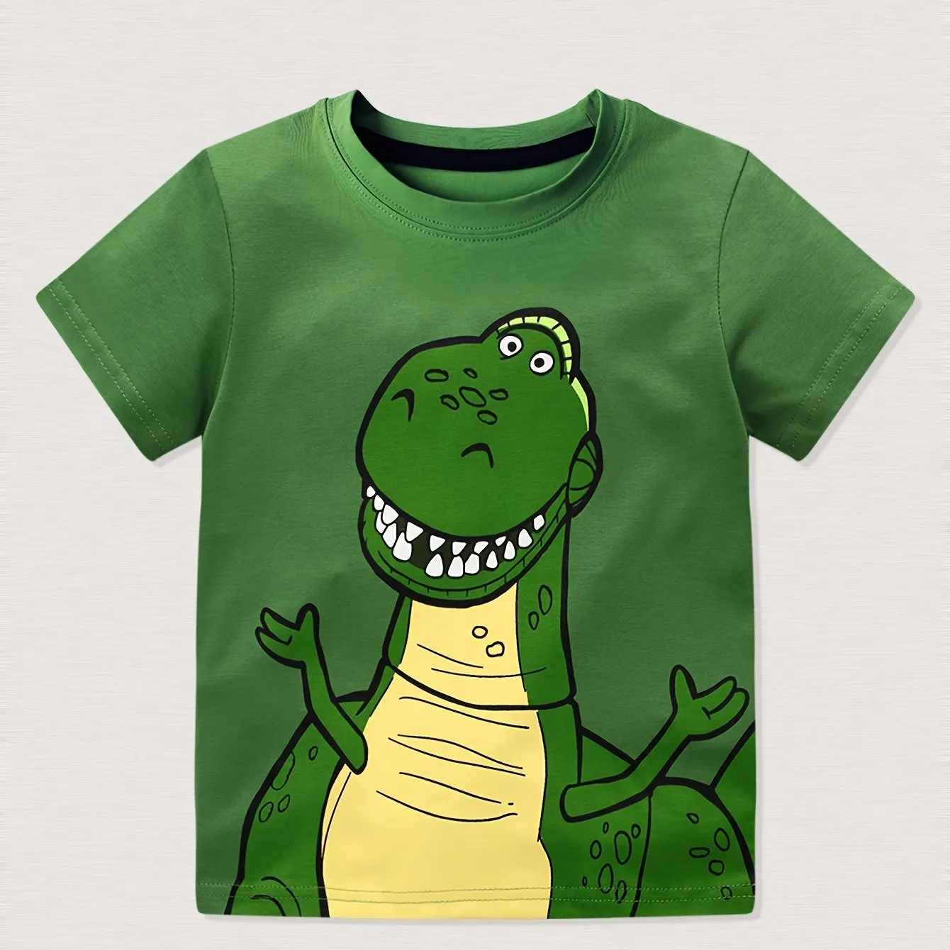 Boys' Casual Dinosaur T-Shirt -