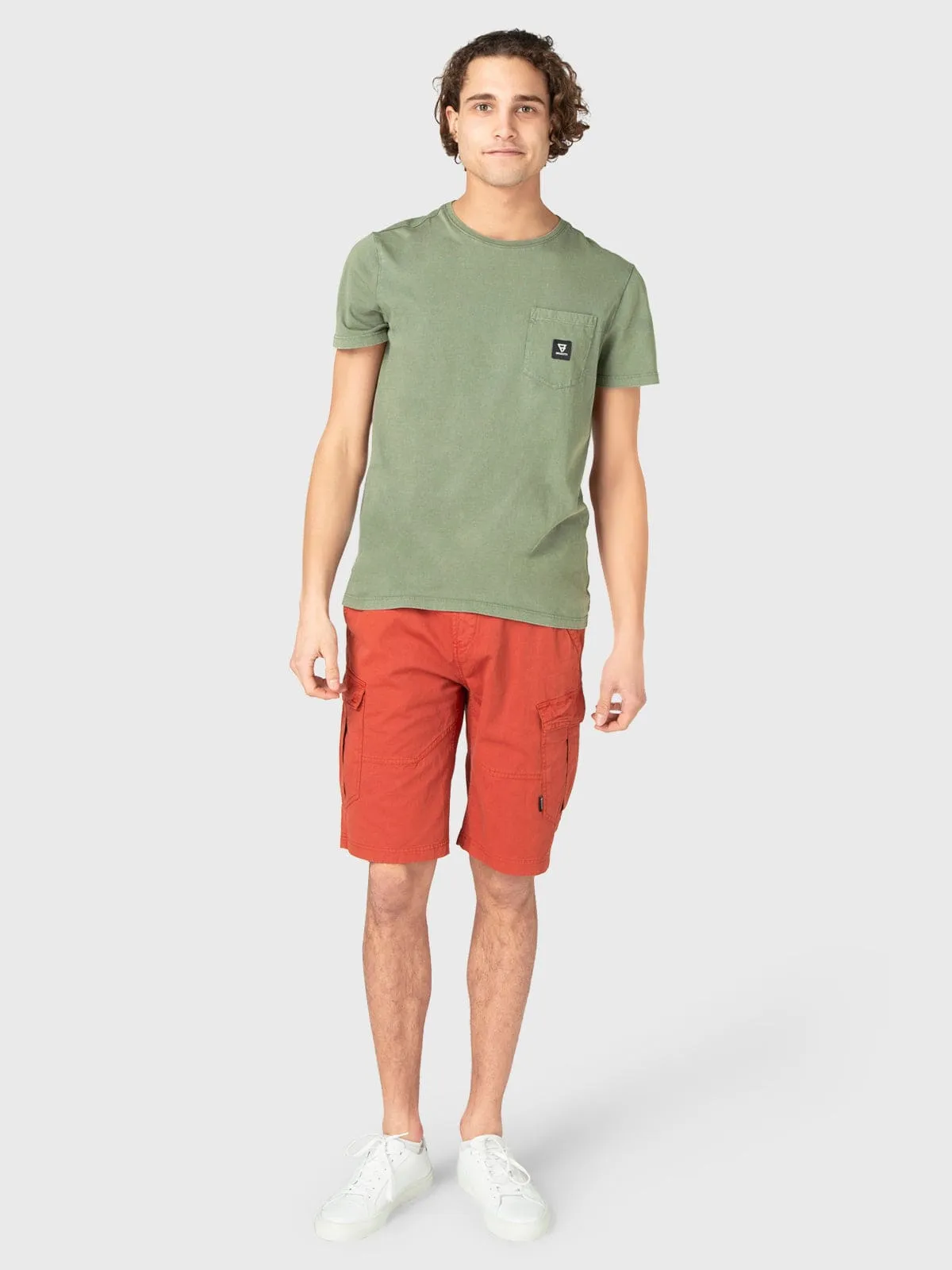 CaldECO-N Men Walkshorts | Red