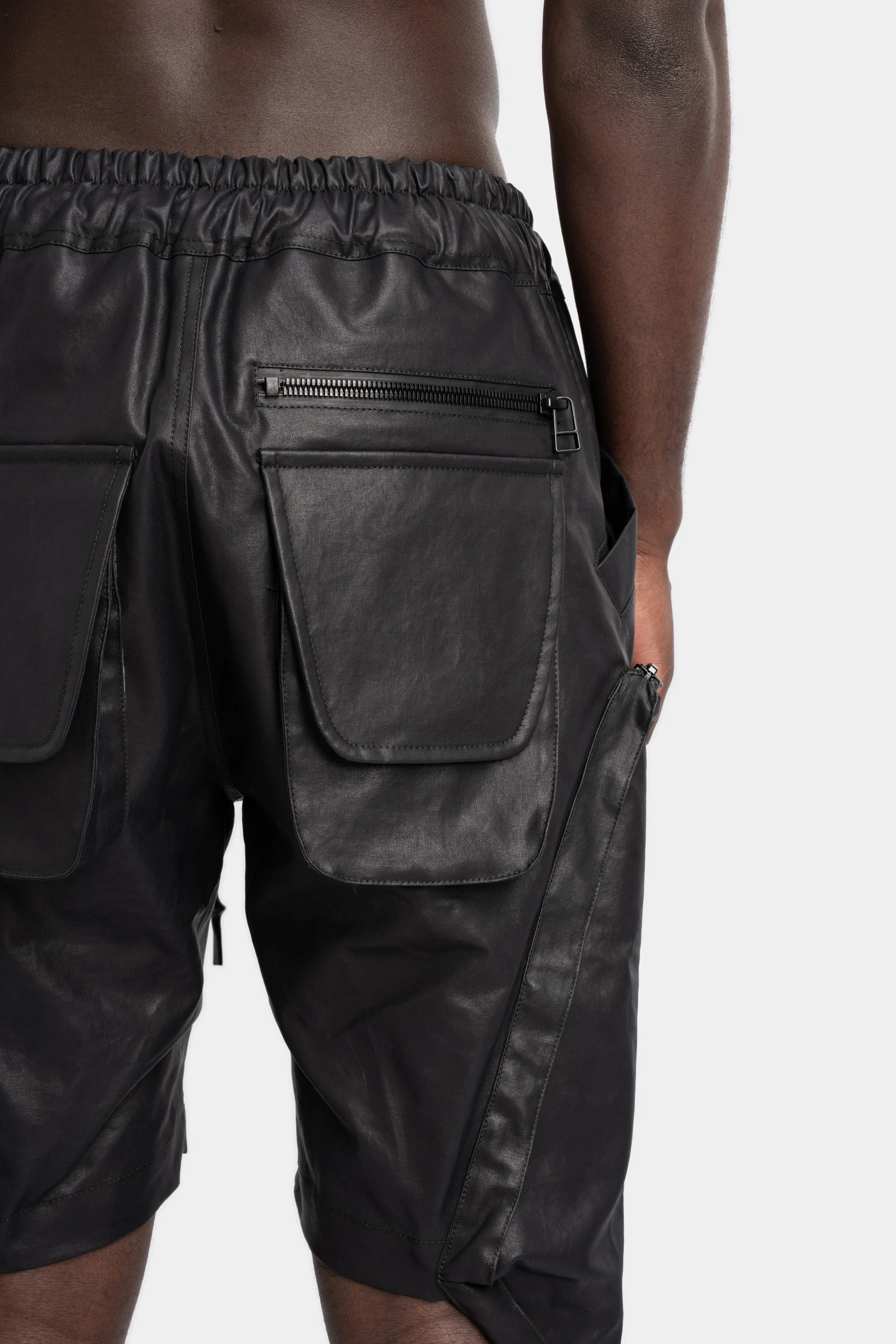 Cargo floated shorts