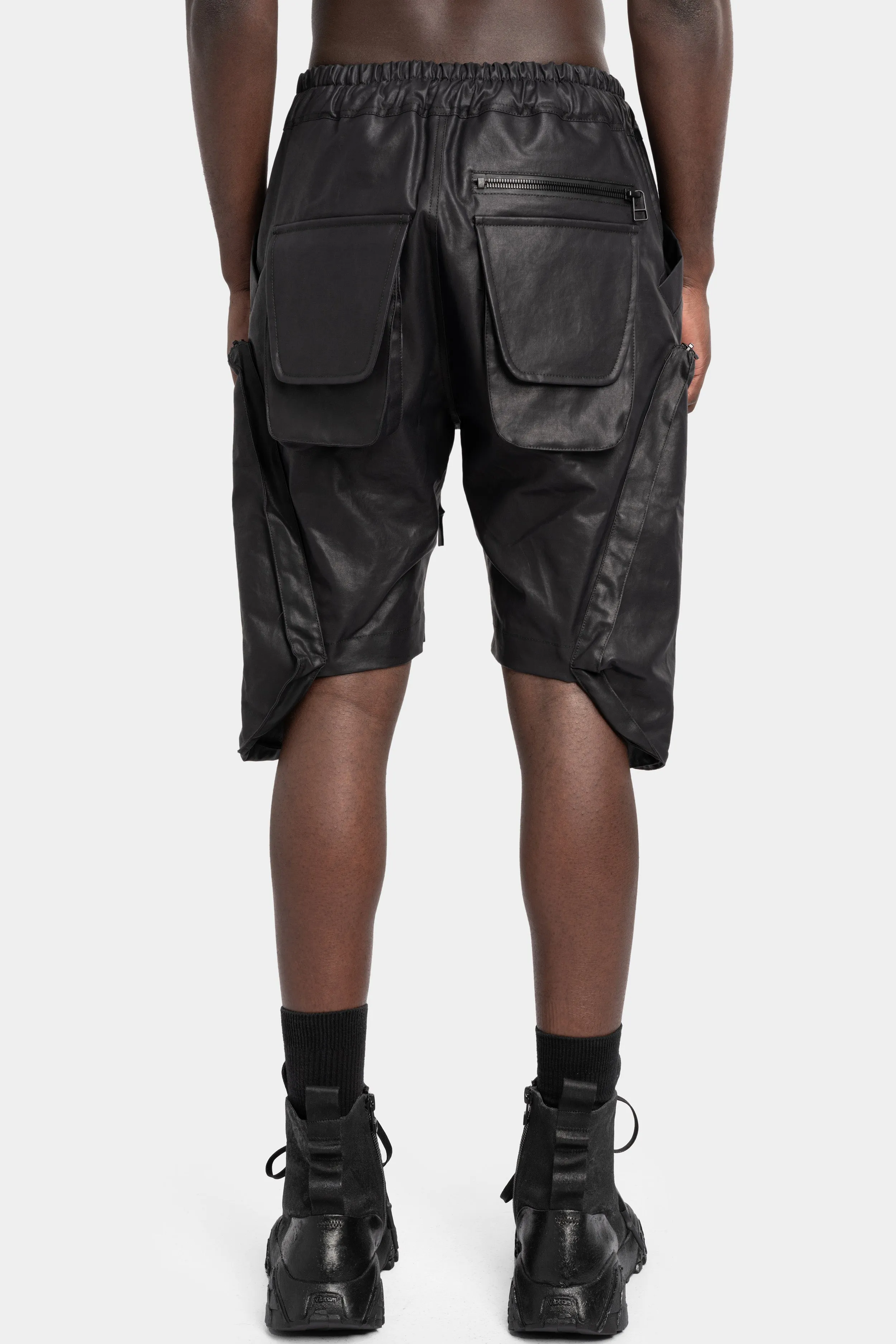 Cargo floated shorts