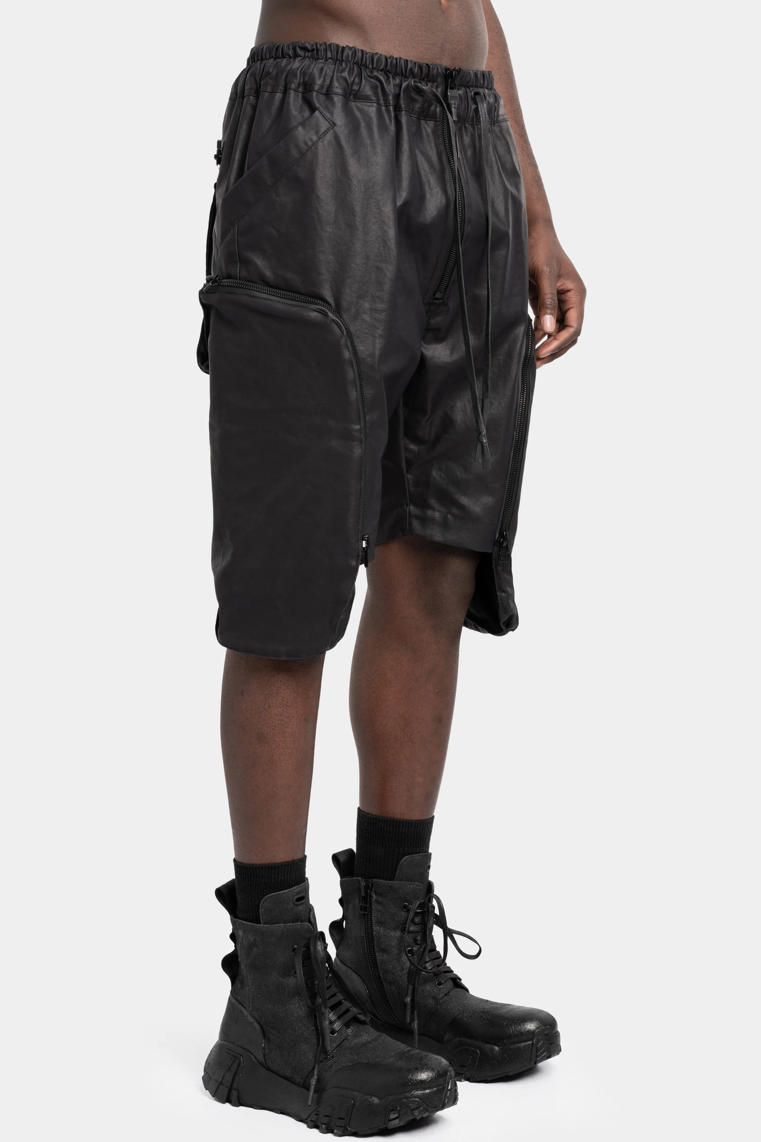 Cargo floated shorts