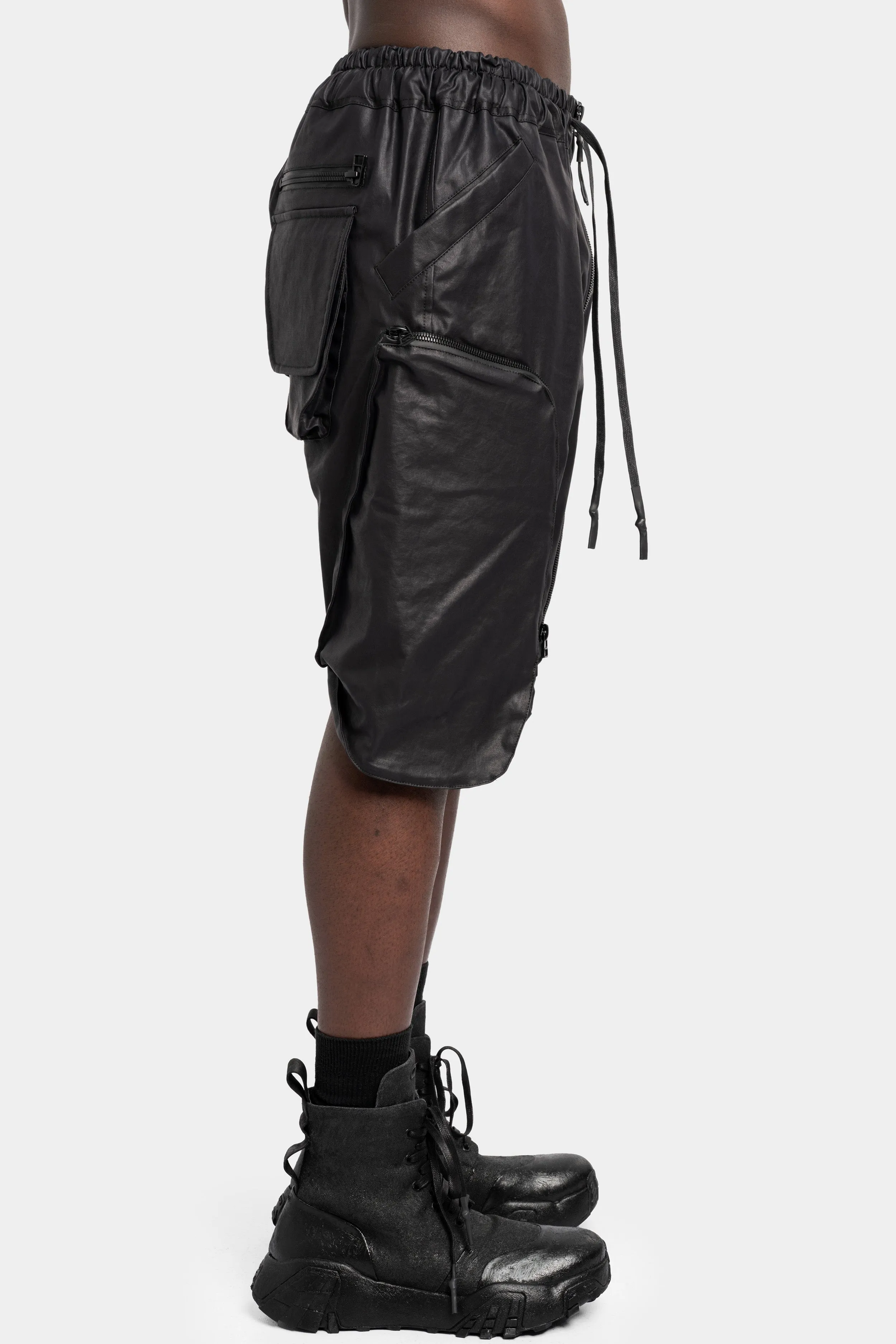 Cargo floated shorts