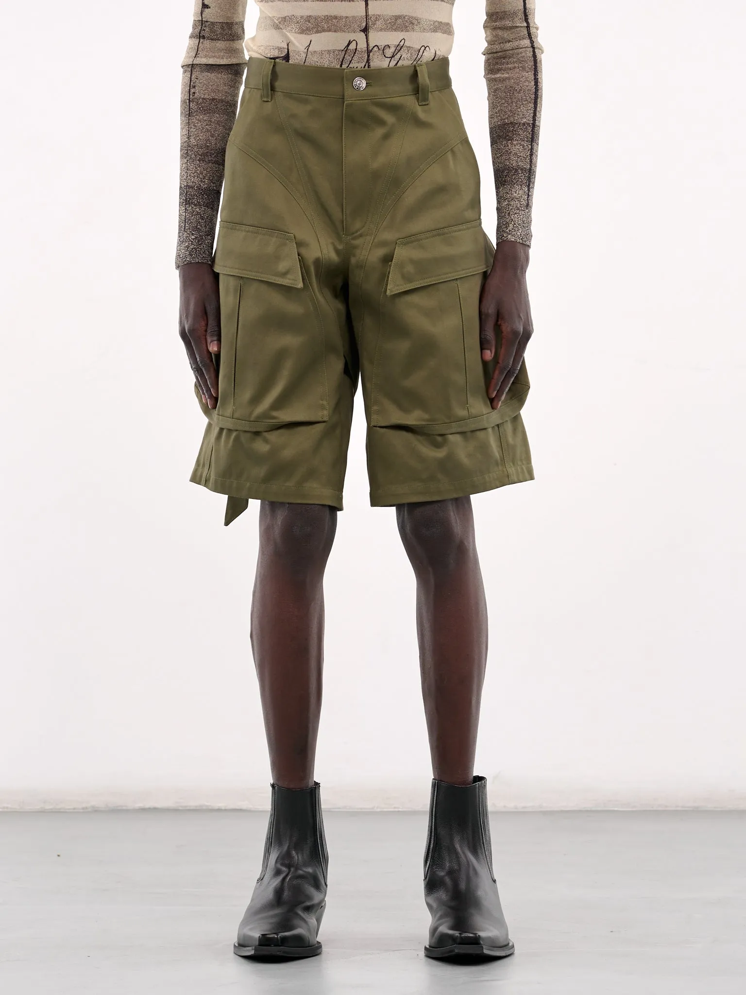 Cargo Shorts (25P1PA0489264-KHAKI)