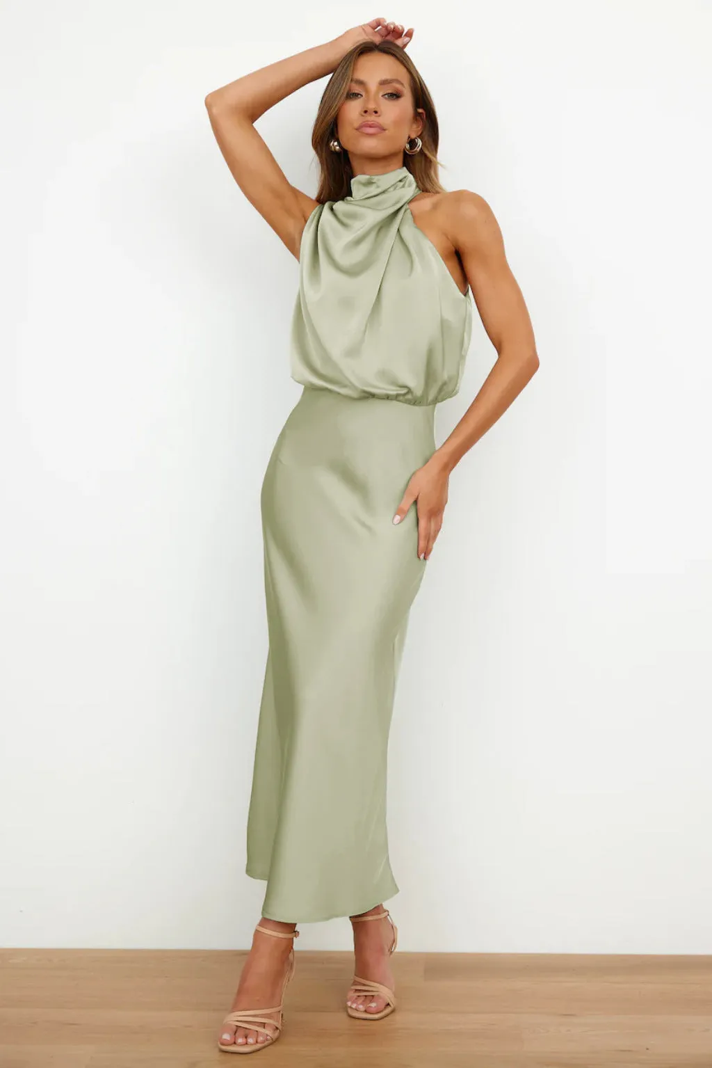 Colette | Satin flowing dress