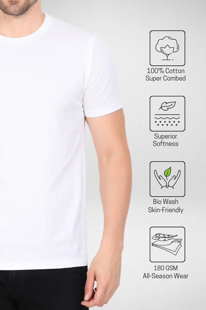 Colorful & Carefree Holi T-shirt for men