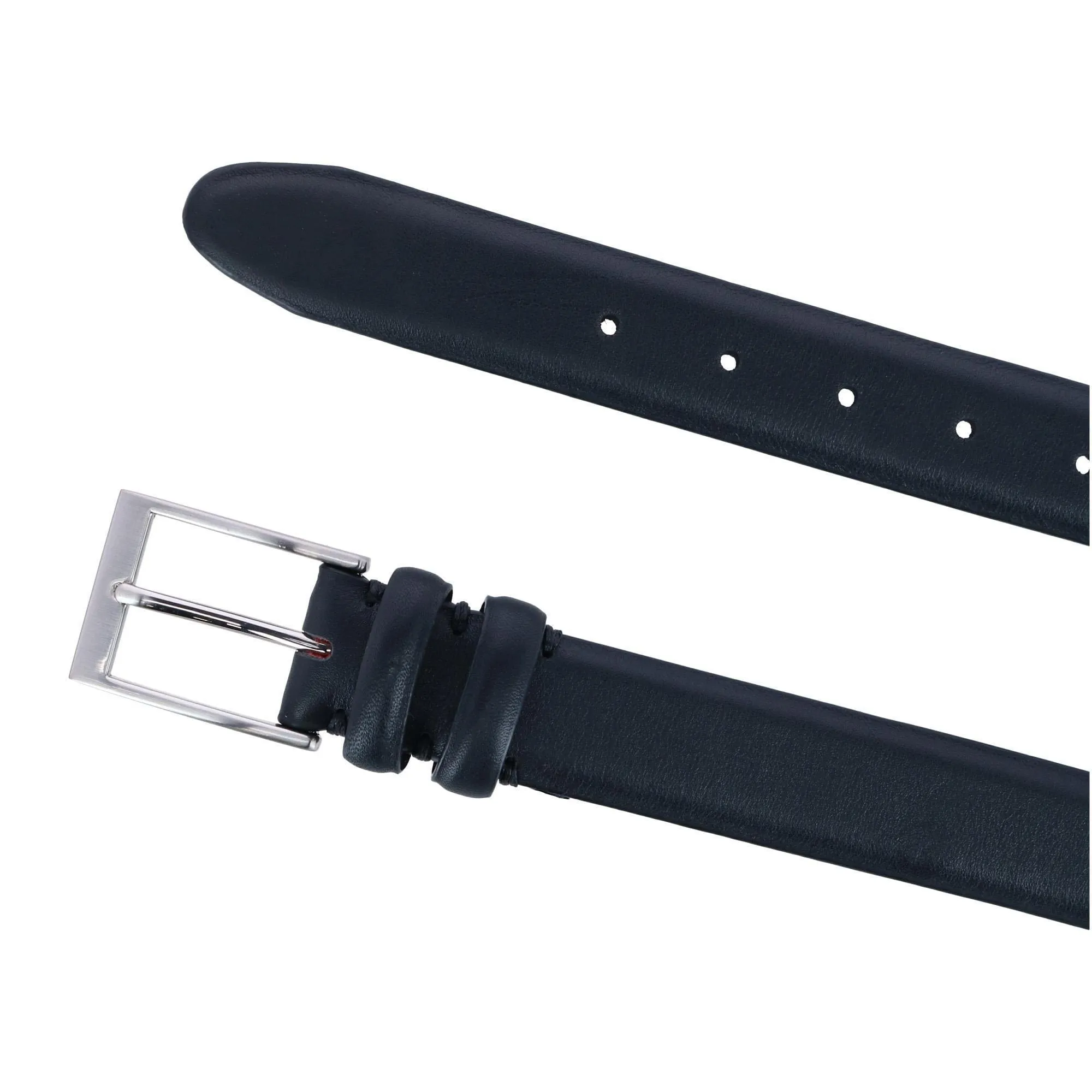 CTM® Men's Smooth Feather Edge Belt