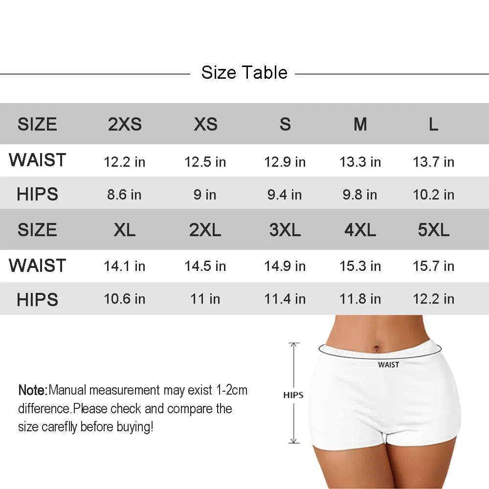 Custom Face Flamingo Women Sexy Short Pants Comfortable Fashion Gym Sport Daily Shorts Bottom