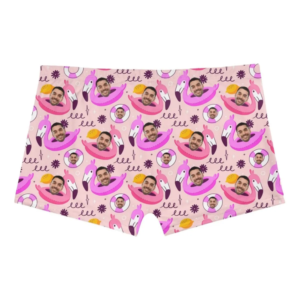 Custom Face Flamingo Women Sexy Short Pants Comfortable Fashion Gym Sport Daily Shorts Bottom