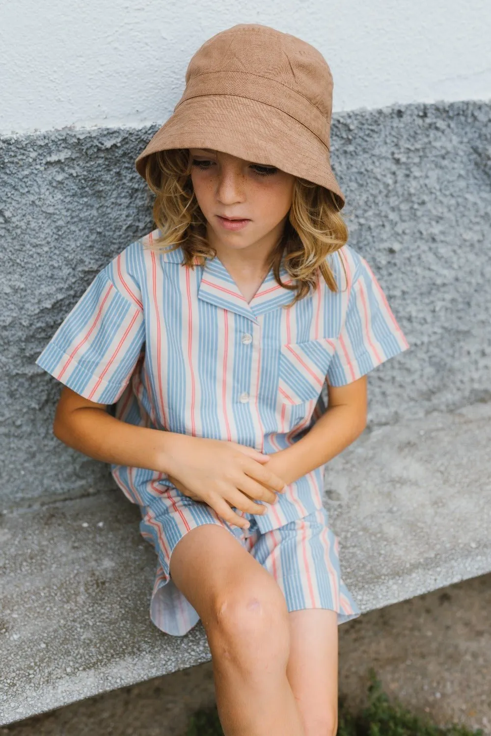David Shorts in Cashmere Stripe by A Monday in Copenhagen