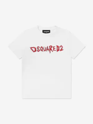 Dsquared2 Kids Rock Logo T-Shirt