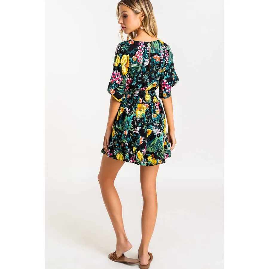 Floral Print Romper