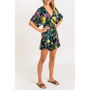 Floral Print Romper