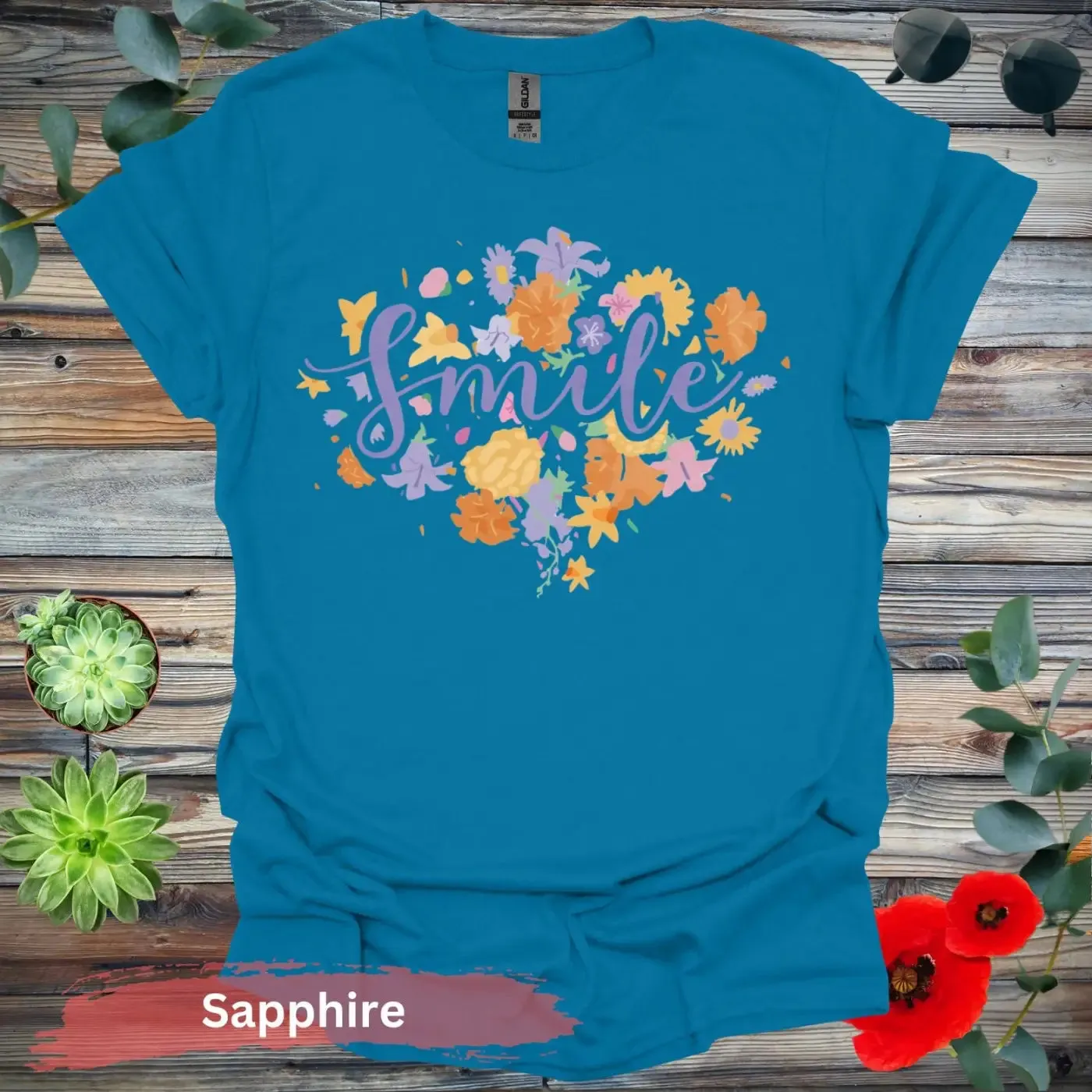 Floral Smile T-shirt