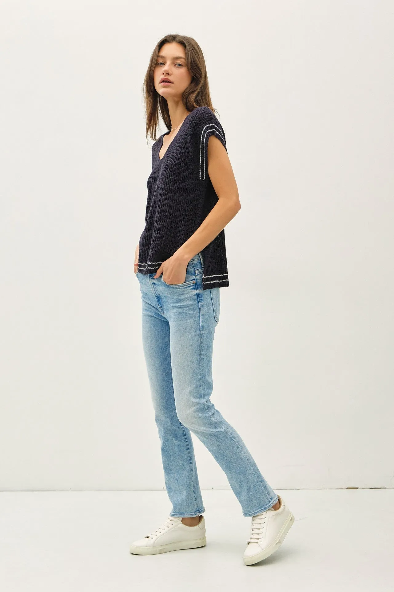 Flowy Lightweight V-Neck Vest
