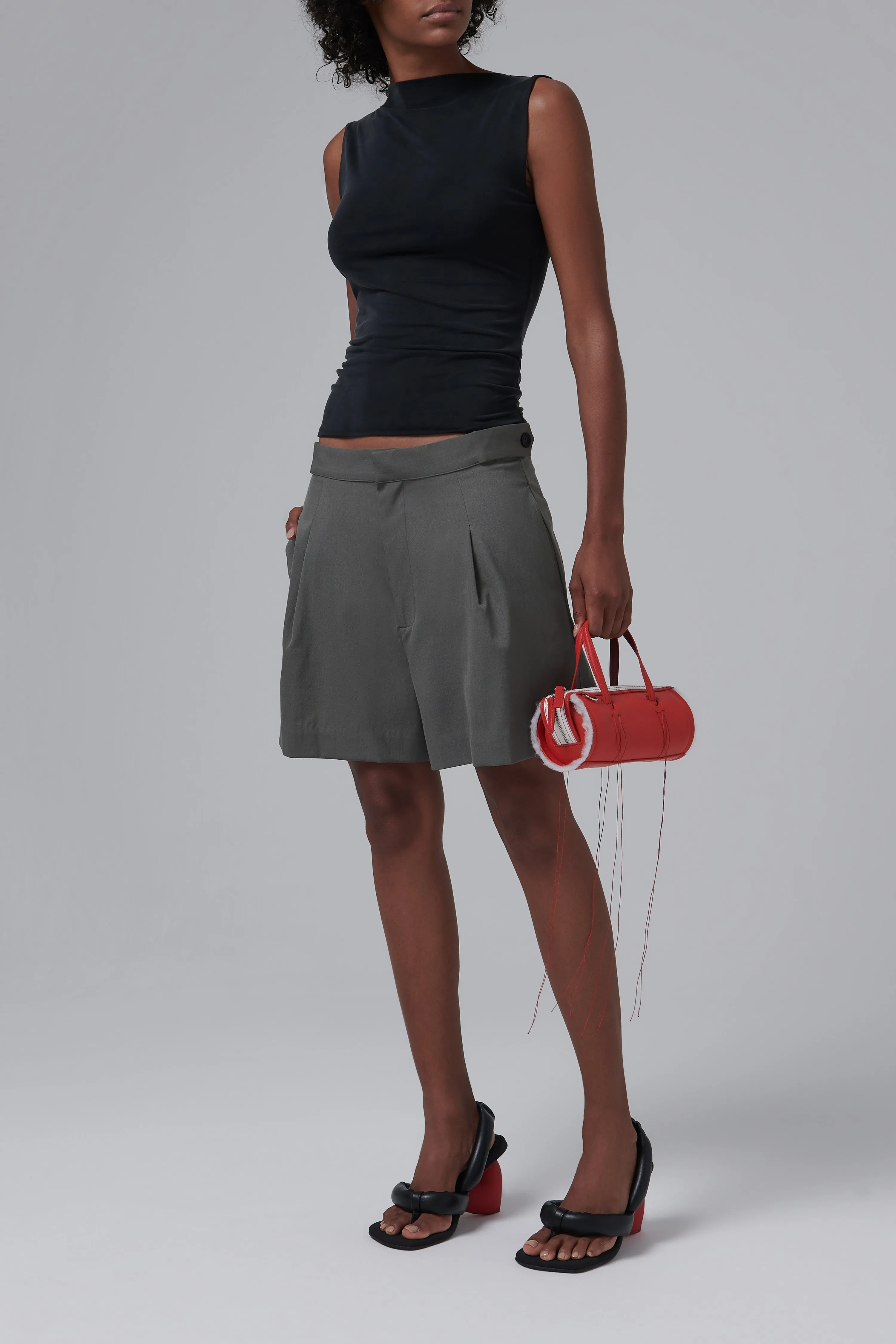 Green Adjustable Shorts