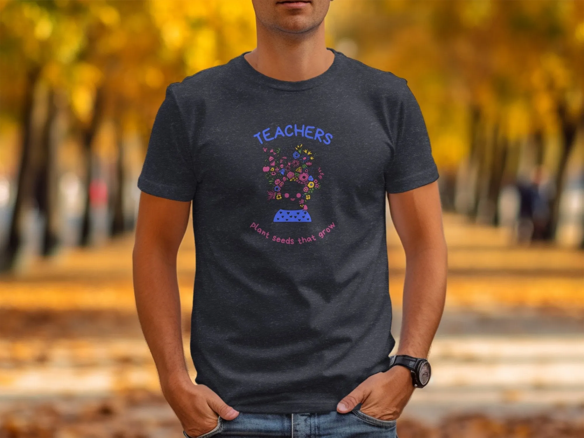 Inspiring Teachers Plant Seeds That Grow Graphic T-Shirt