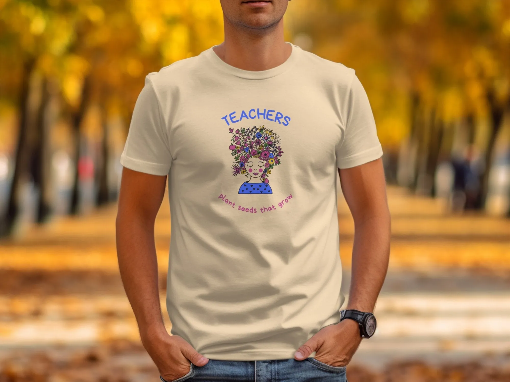 Inspiring Teachers Plant Seeds That Grow Graphic T-Shirt