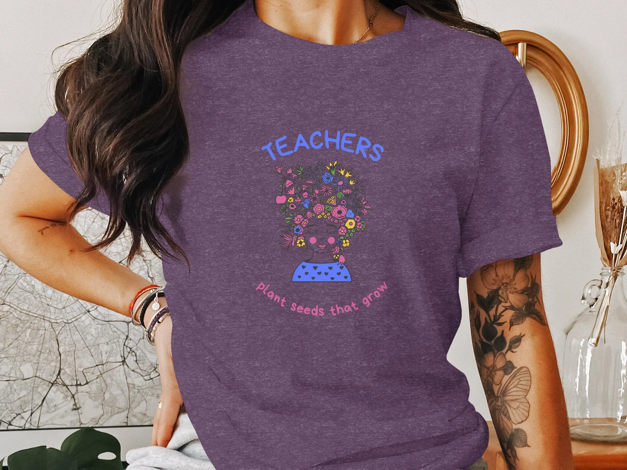 Inspiring Teachers Plant Seeds That Grow Graphic T-Shirt