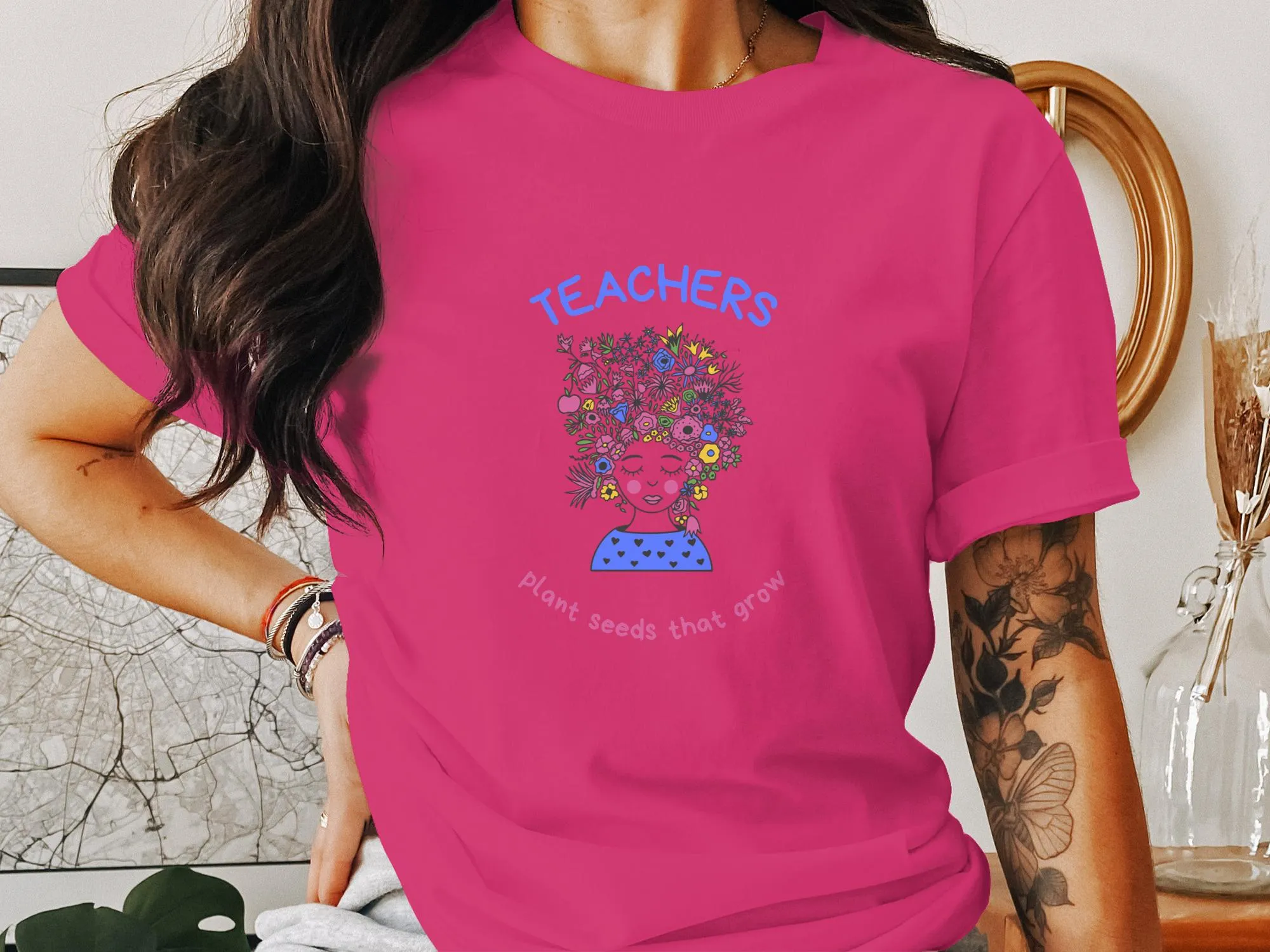 Inspiring Teachers Plant Seeds That Grow Graphic T-Shirt