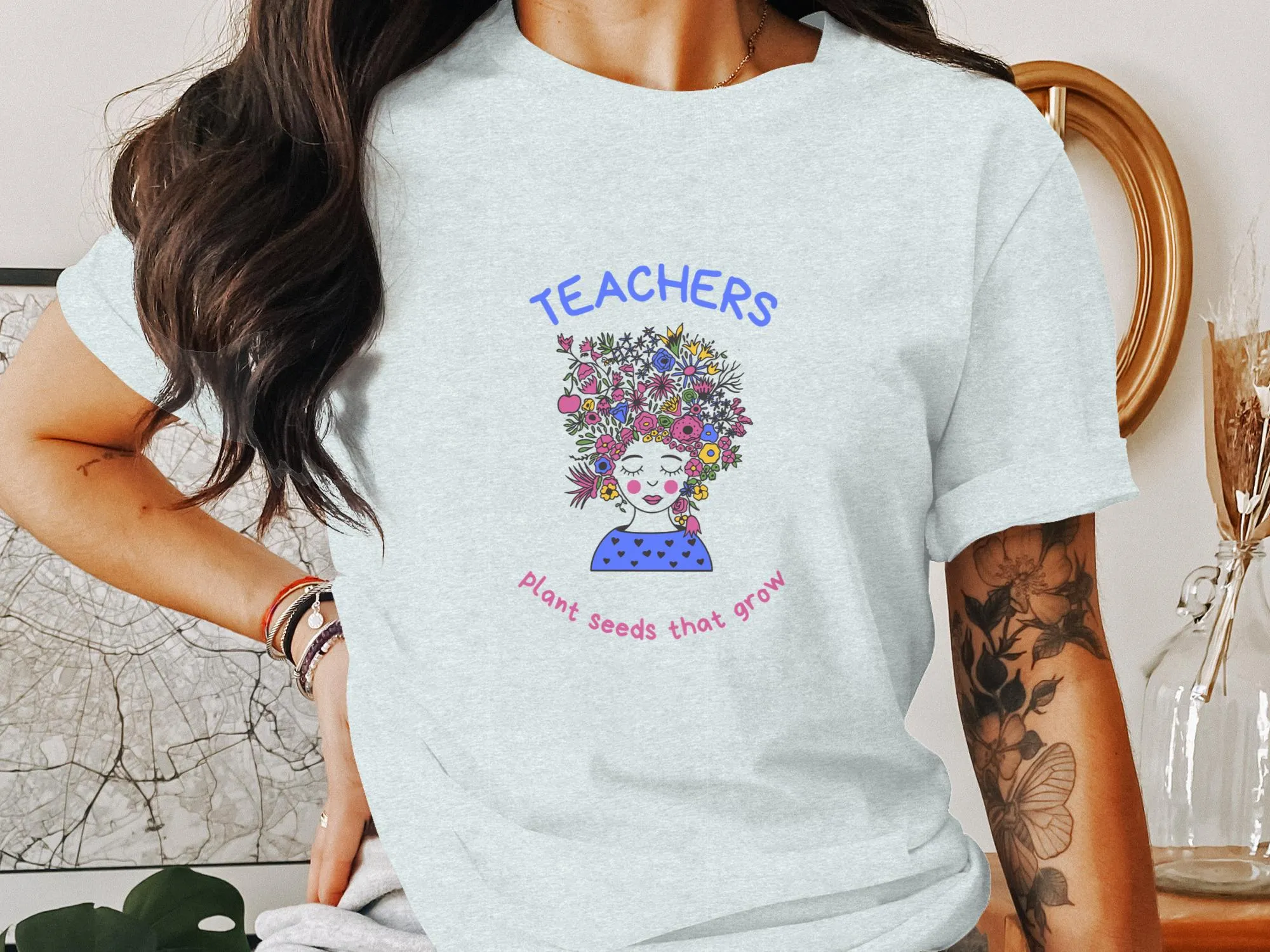 Inspiring Teachers Plant Seeds That Grow Graphic T-Shirt