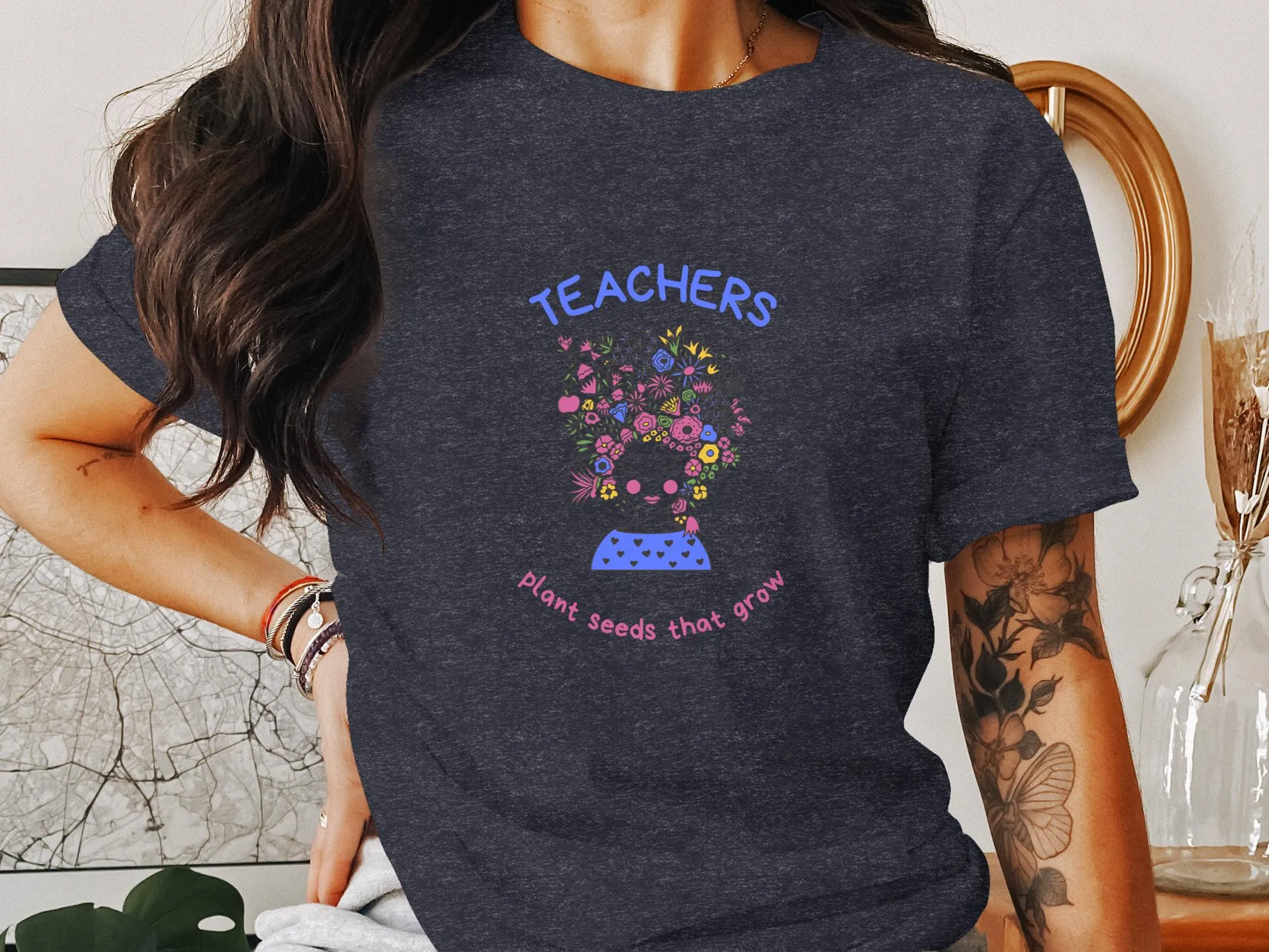 Inspiring Teachers Plant Seeds That Grow Graphic T-Shirt