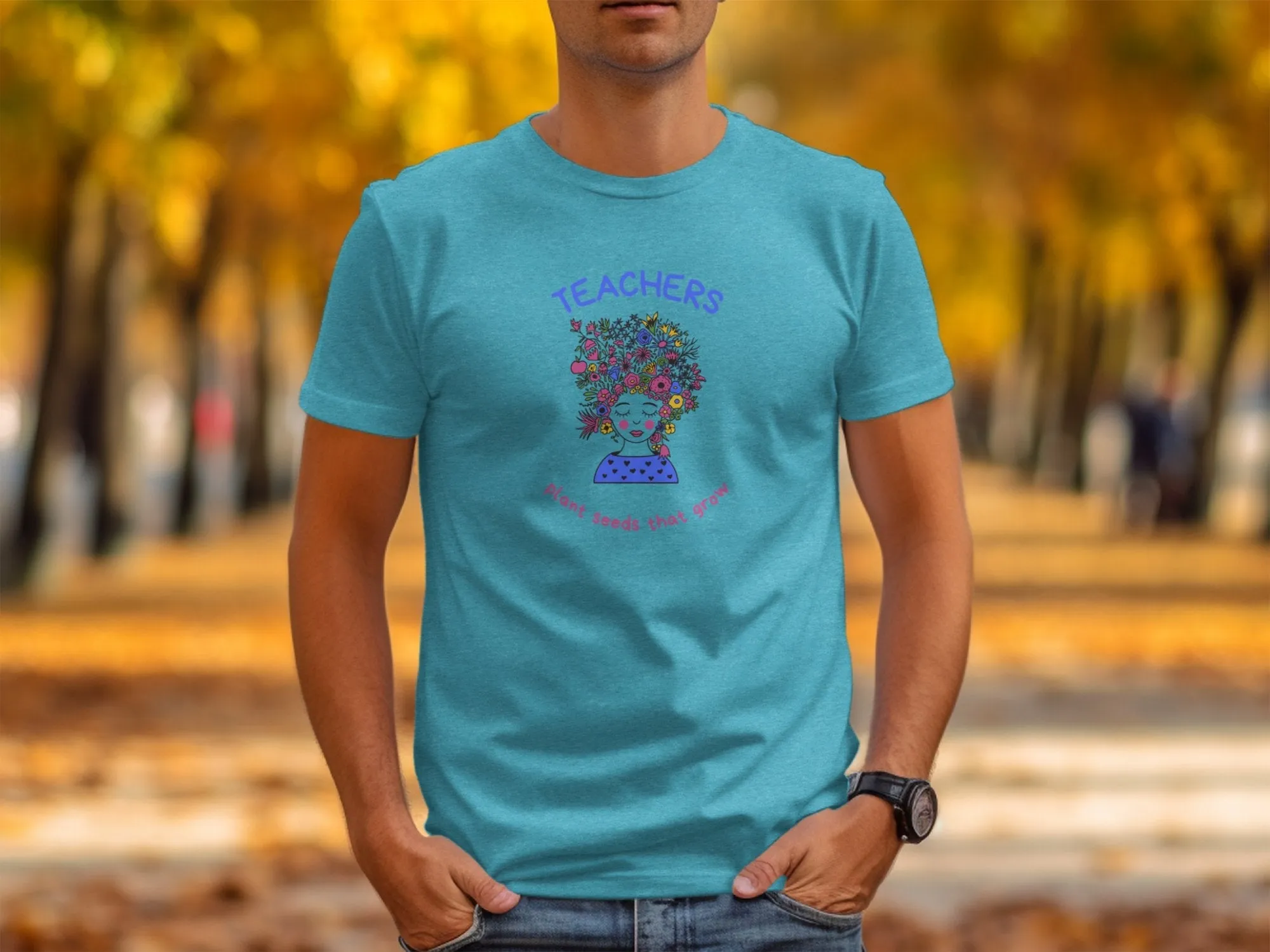 Inspiring Teachers Plant Seeds That Grow Graphic T-Shirt