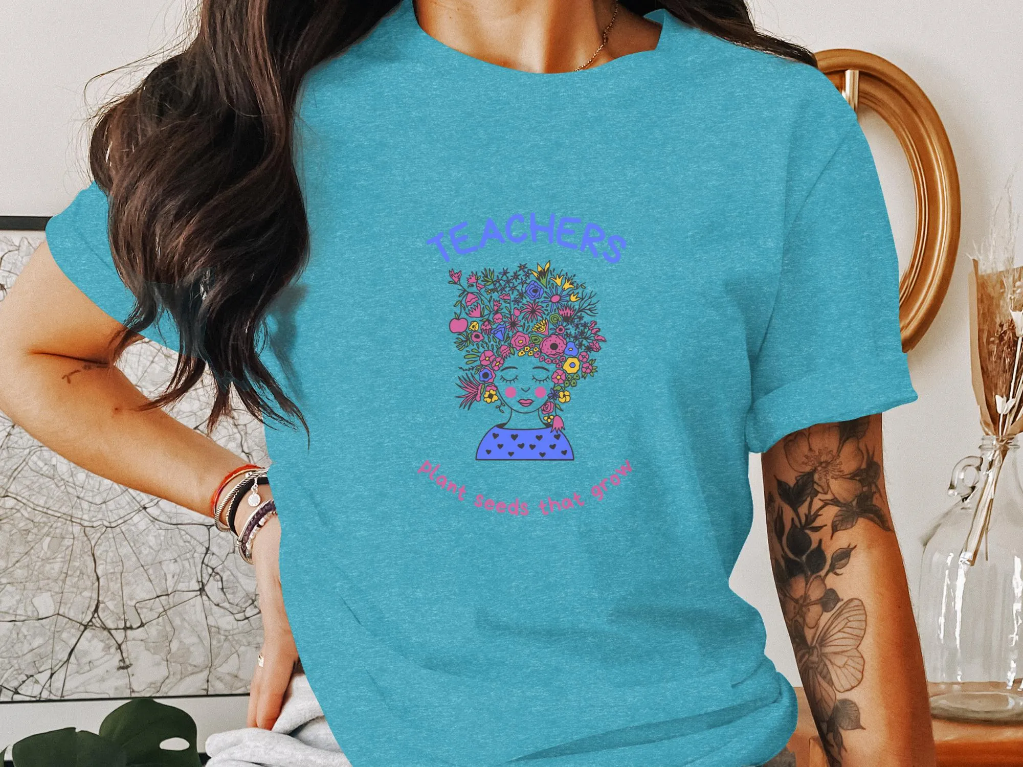 Inspiring Teachers Plant Seeds That Grow Graphic T-Shirt