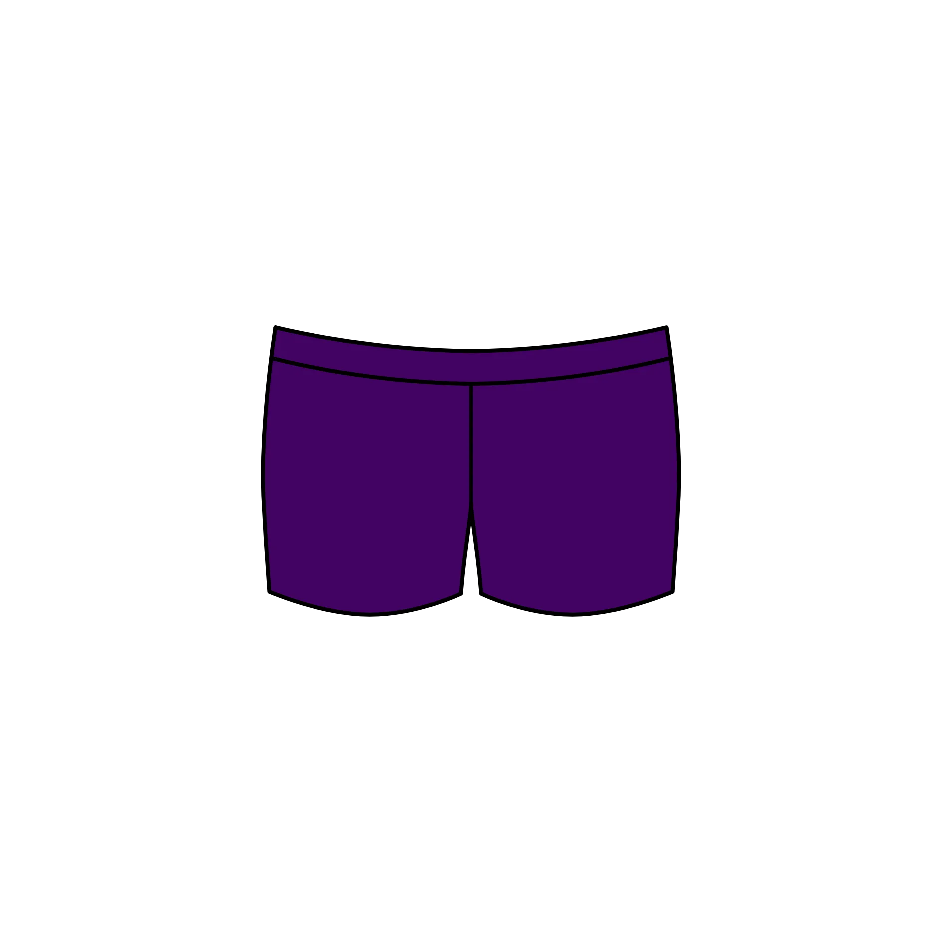 JENNY - SMOOTH VELVET HIPSTER HOTPANTS / SHORTS