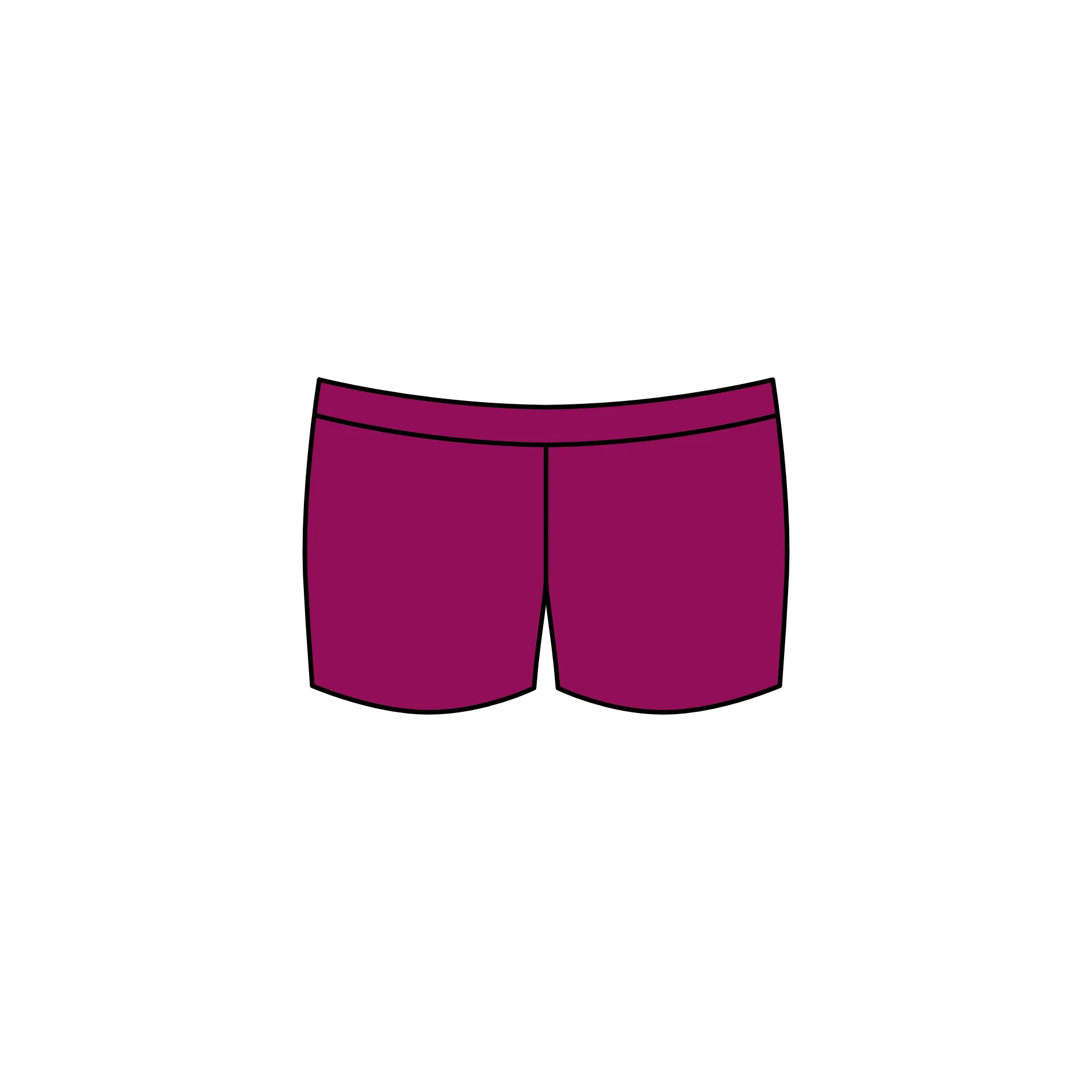 JENNY - SMOOTH VELVET HIPSTER HOTPANTS / SHORTS