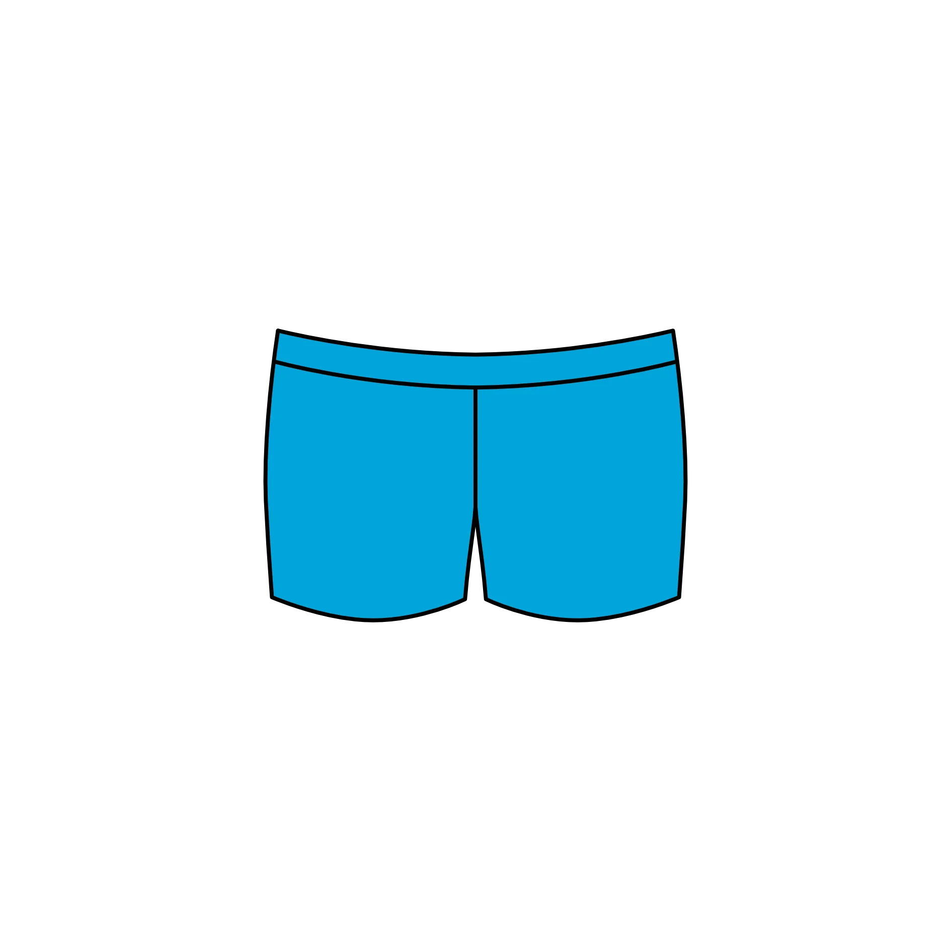 JENNY - SMOOTH VELVET HIPSTER HOTPANTS / SHORTS