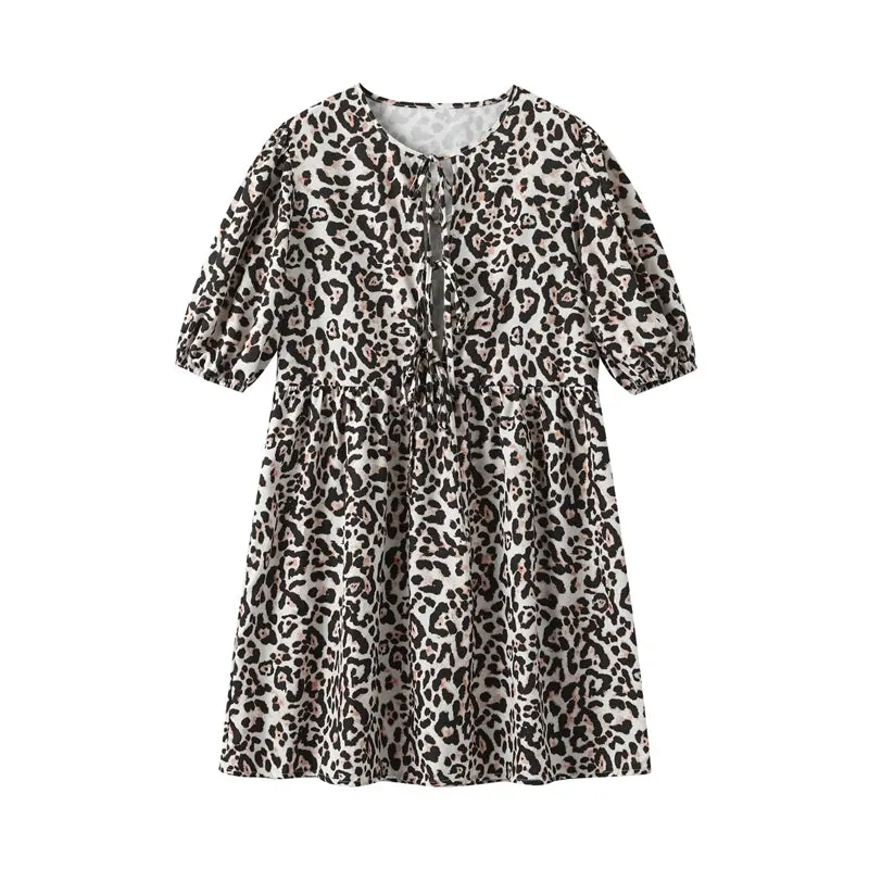 Kendall™ | Leopard Print Flirty & Flowing Sundress