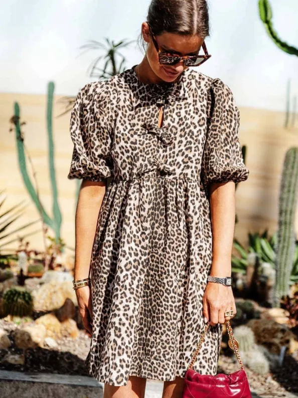 Kendall™ | Leopard Print Flirty & Flowing Sundress