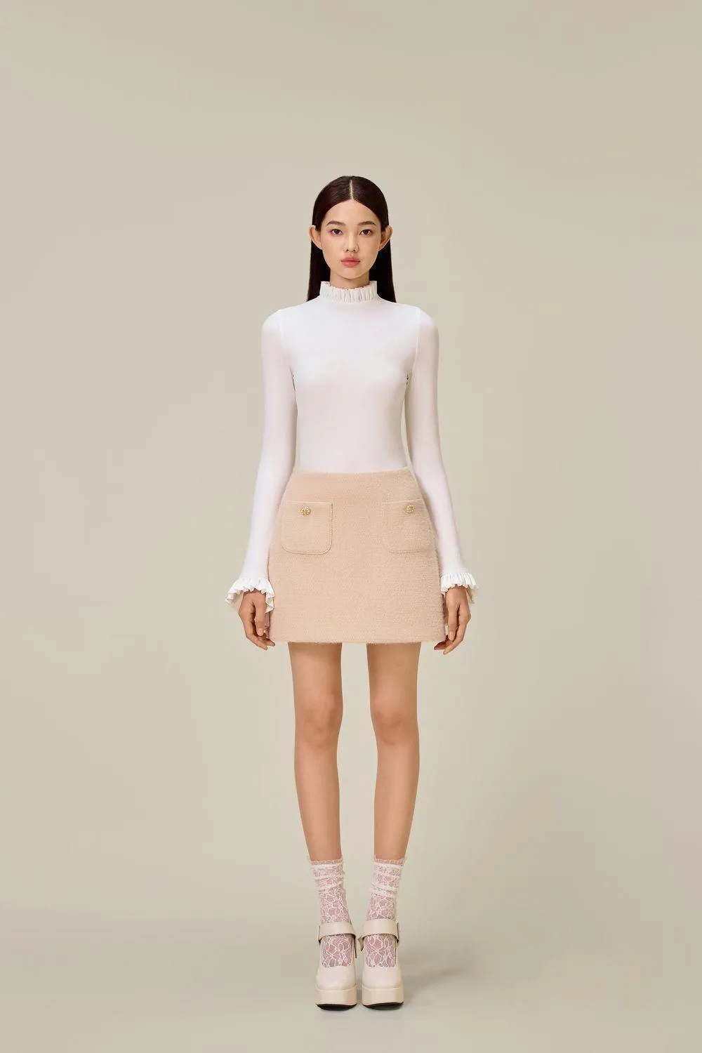 Knit Mini Skirt