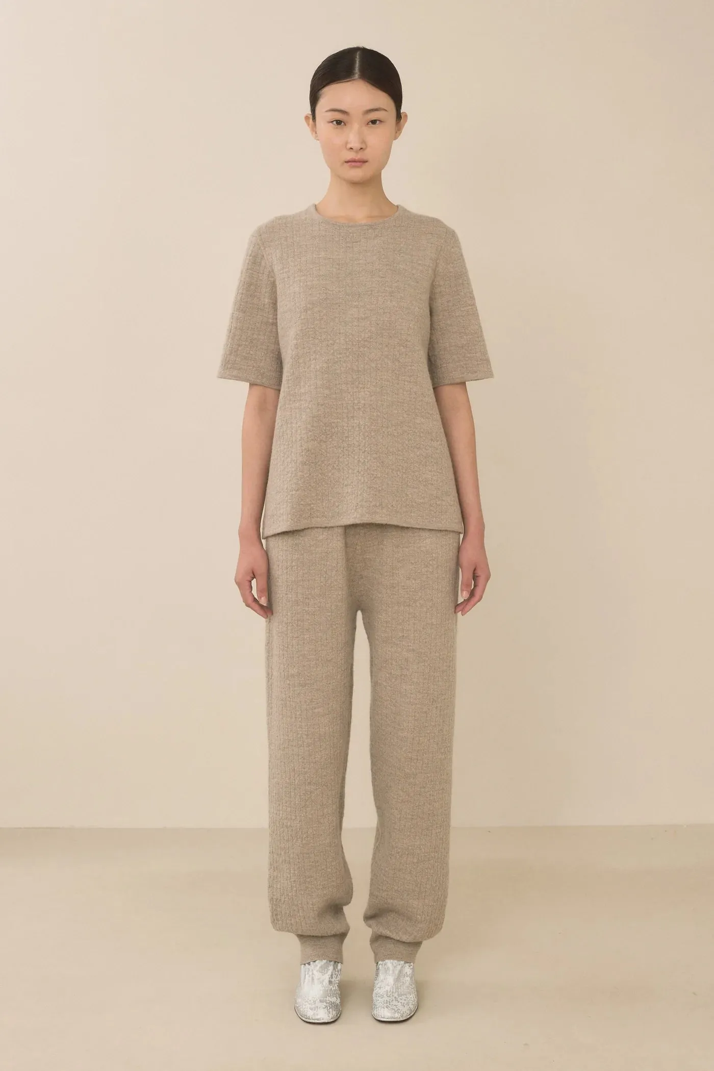 Lauren Manoogian Diamond Quilt Pants Dust