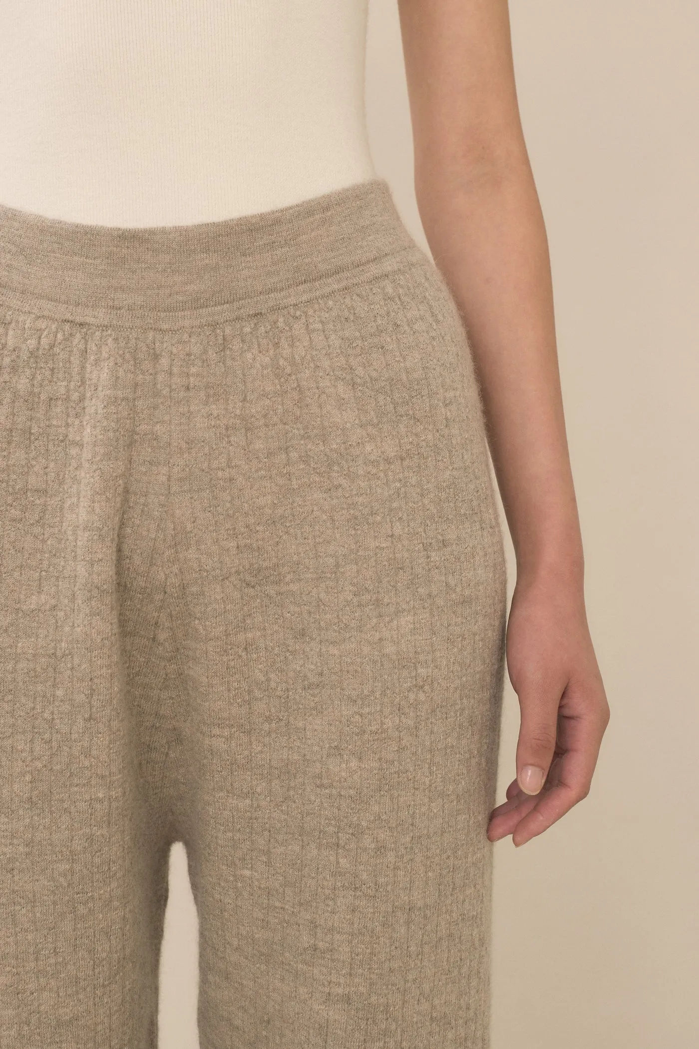 Lauren Manoogian Diamond Quilt Pants Dust