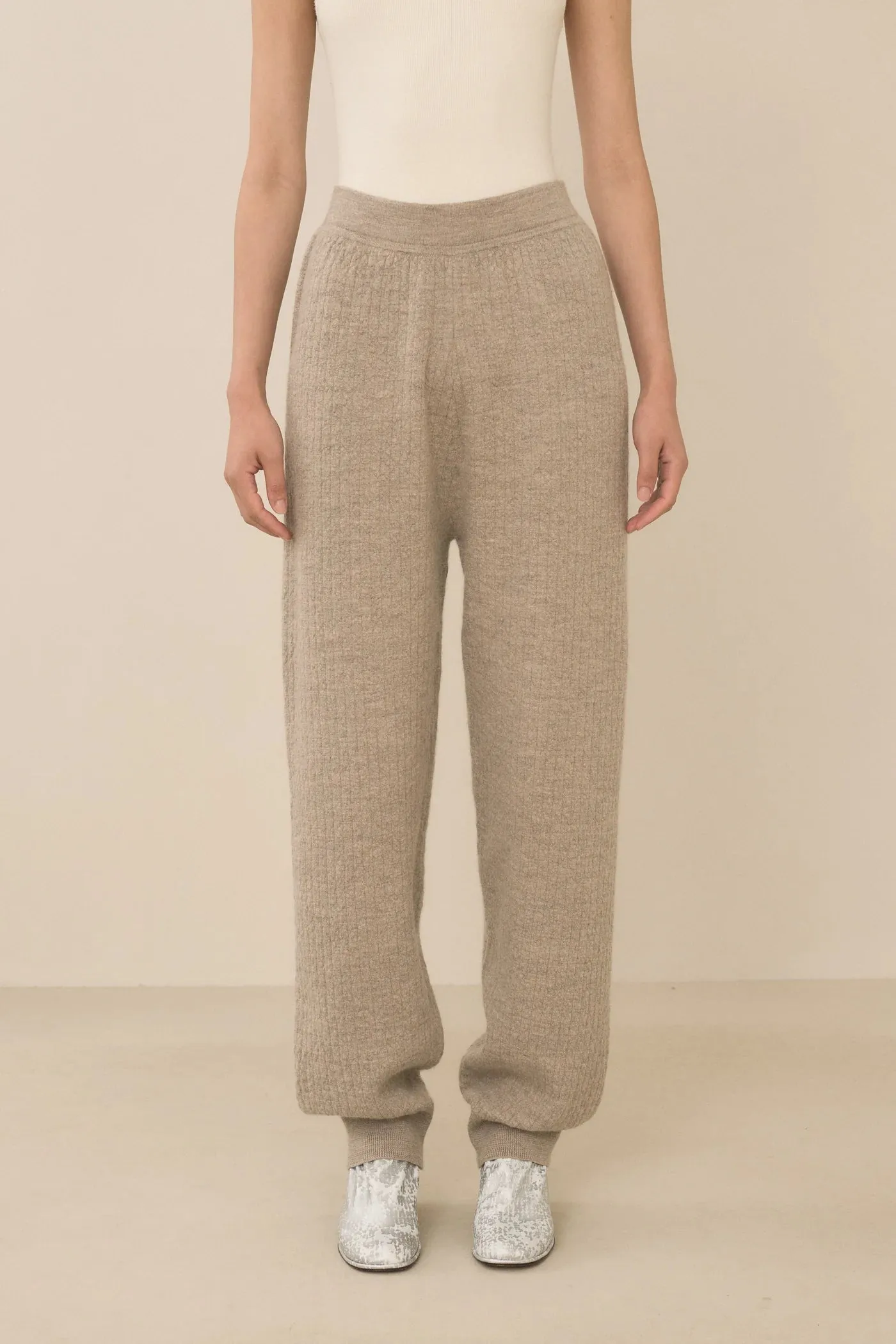 Lauren Manoogian Diamond Quilt Pants Dust