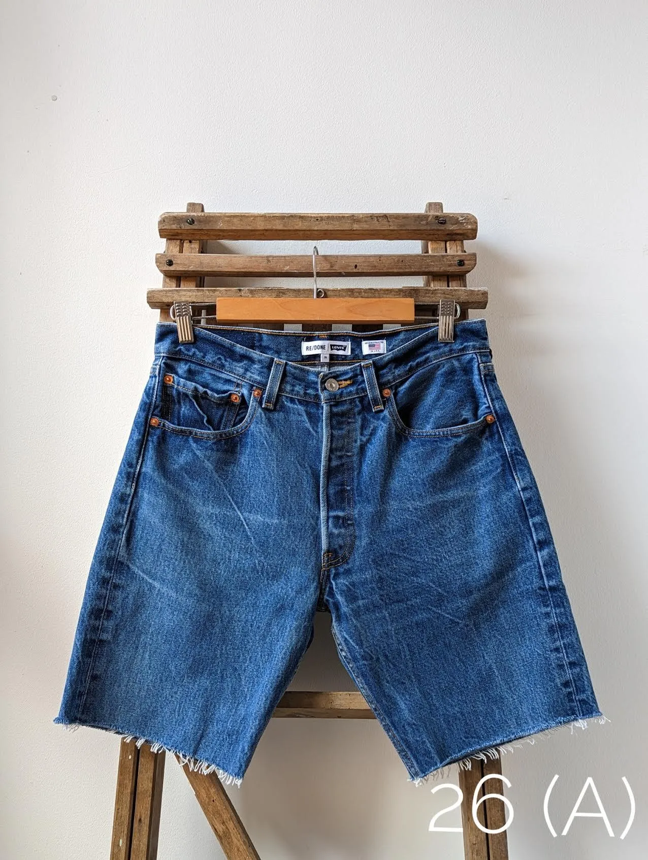 Levi's 501 Denim Boyfriend Shorts