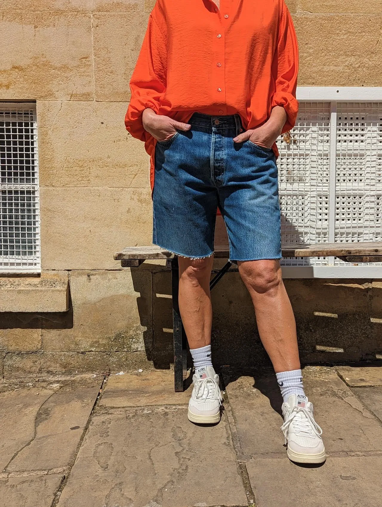 Levi's 501 Denim Boyfriend Shorts