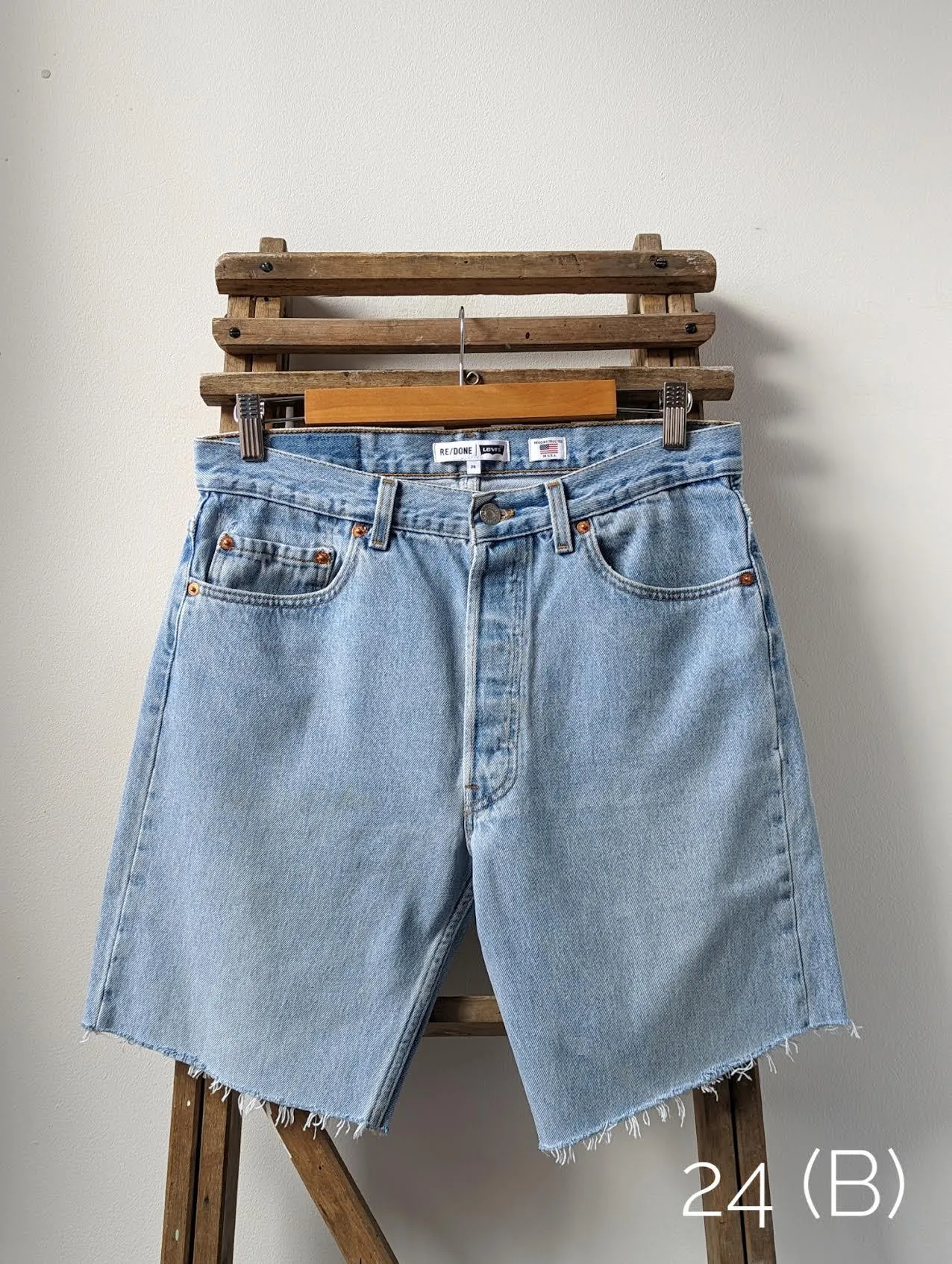 Levi's 501 Denim Boyfriend Shorts