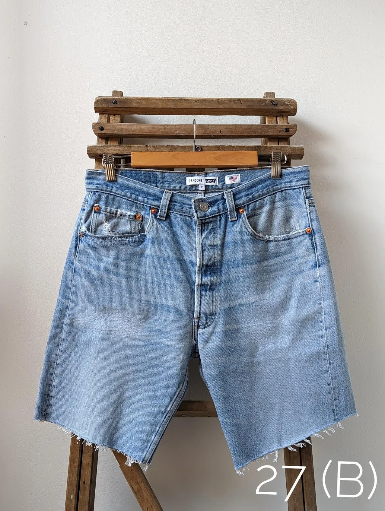 Levi's 501 Denim Boyfriend Shorts