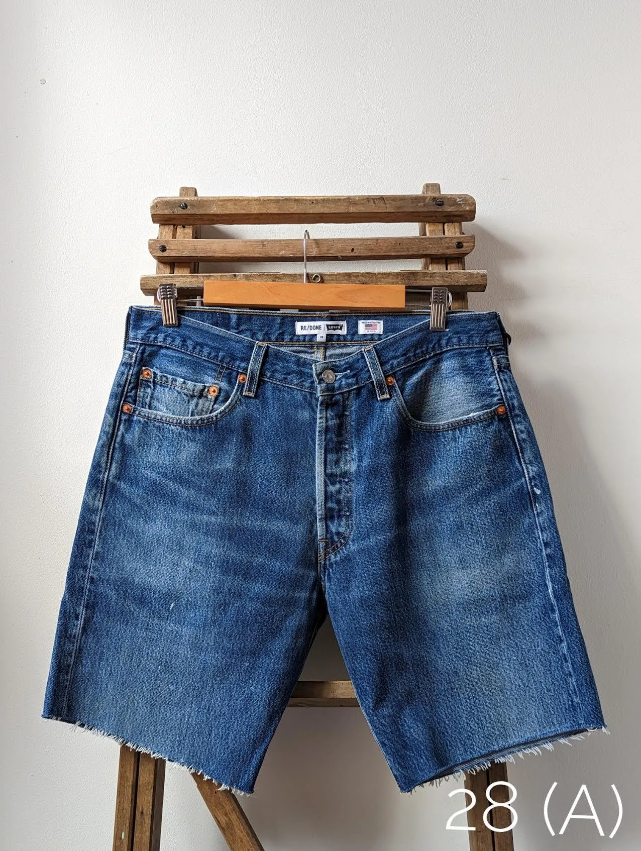 Levi's 501 Denim Boyfriend Shorts