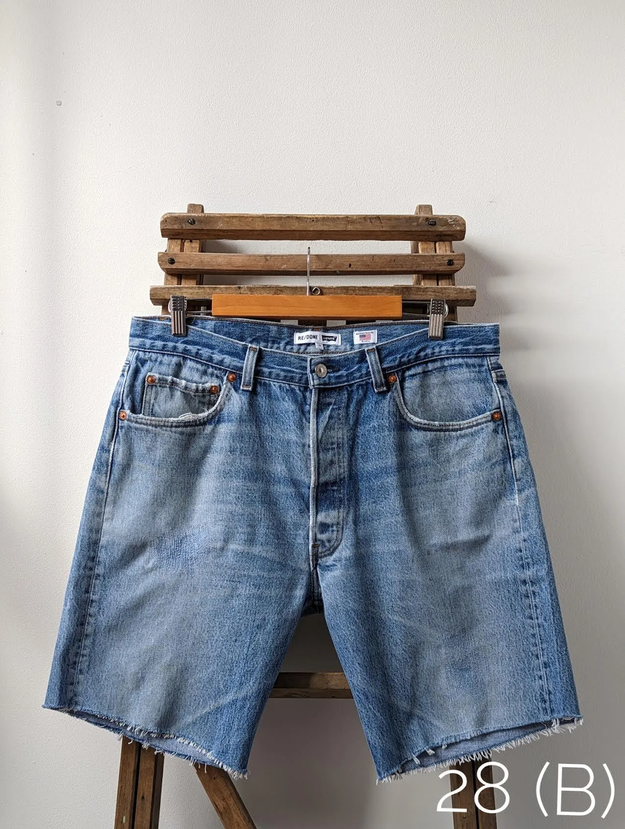 Levi's 501 Denim Boyfriend Shorts