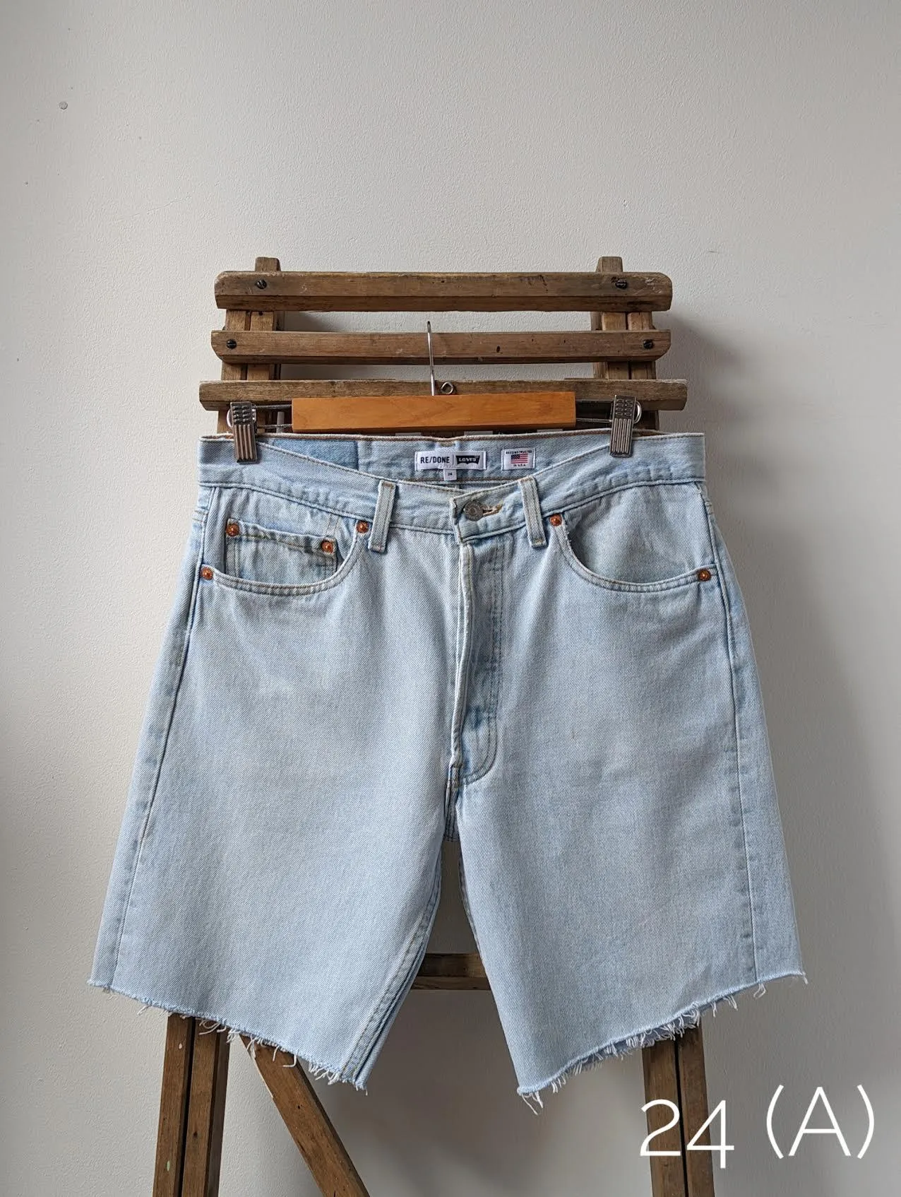 Levi's 501 Denim Boyfriend Shorts