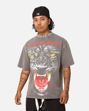 Loiter Urban Beast Vintage T-Shirt Charcoal