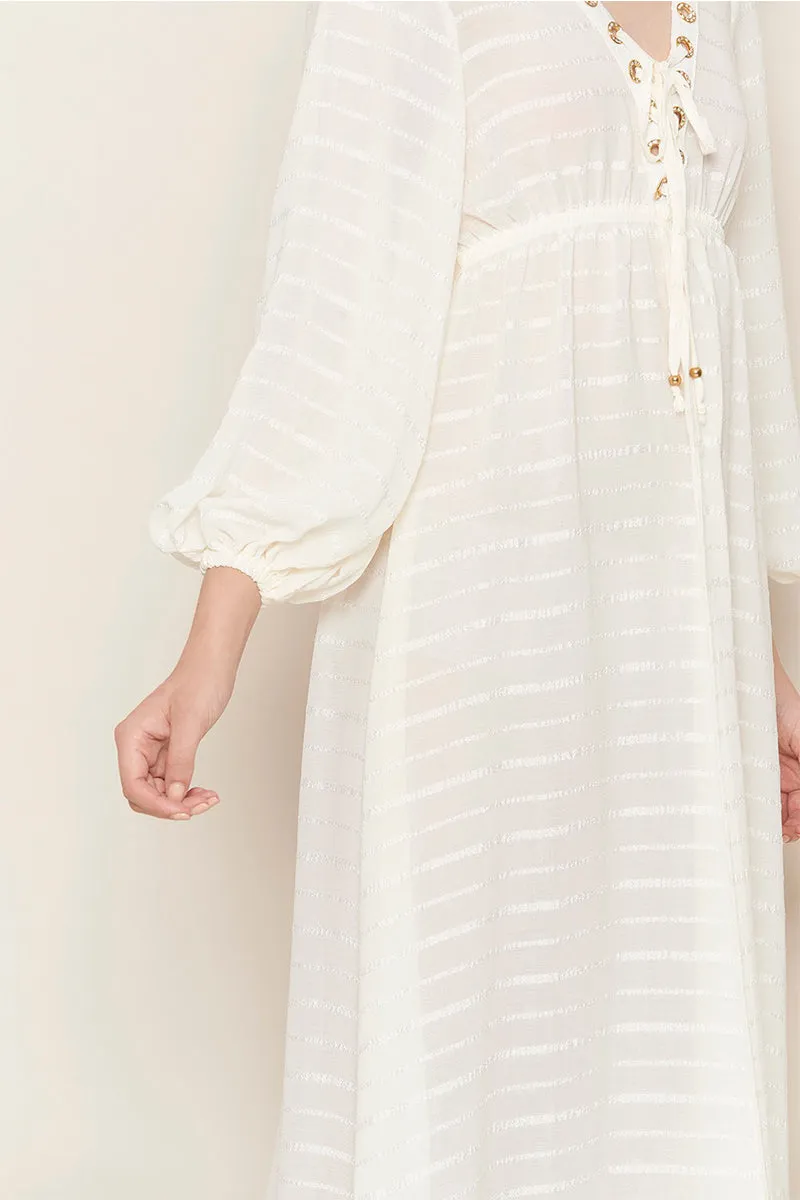 Long Ultra-flowing Blouse Dress