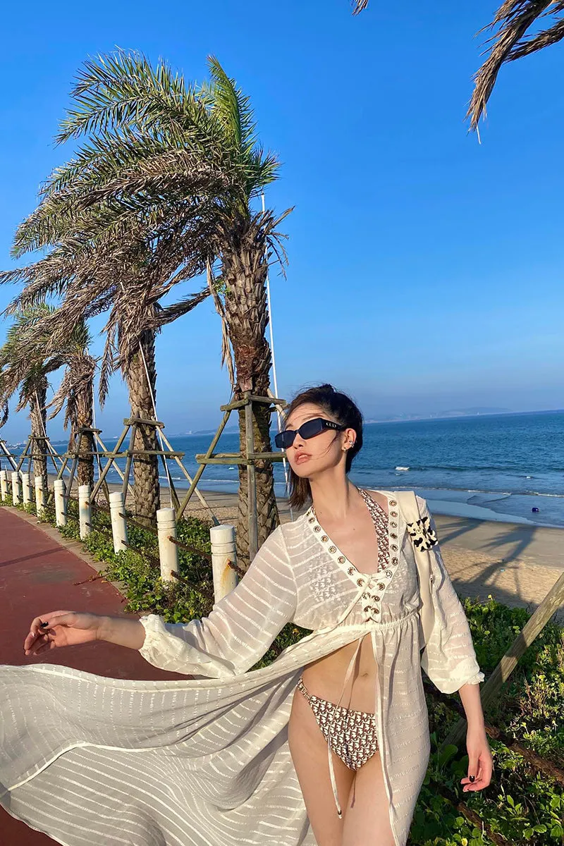 Long Ultra-flowing Blouse Dress