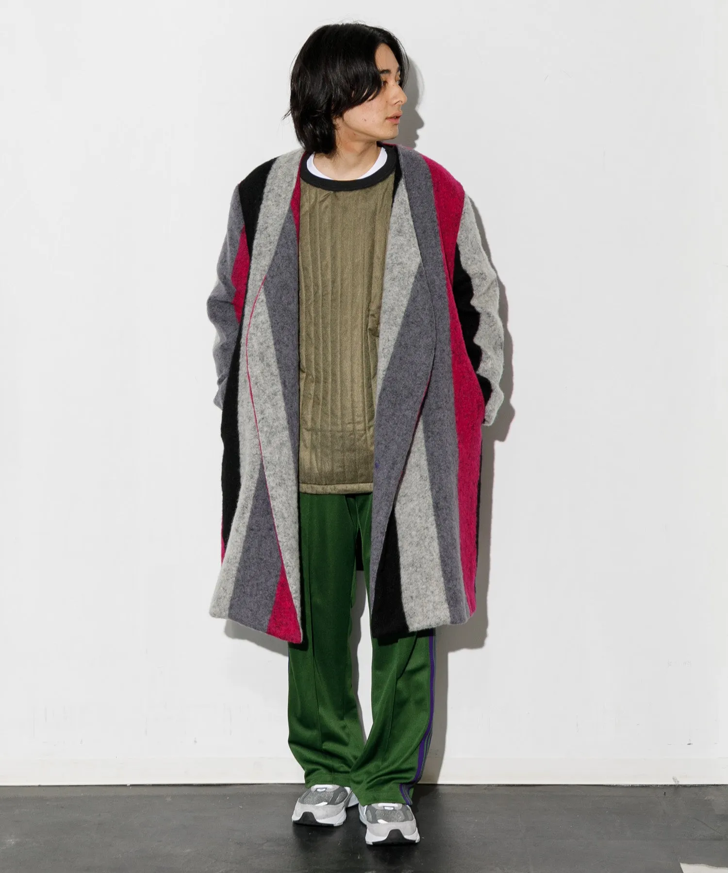 【MEN】NEEDLES Track Pant Poly Smooth