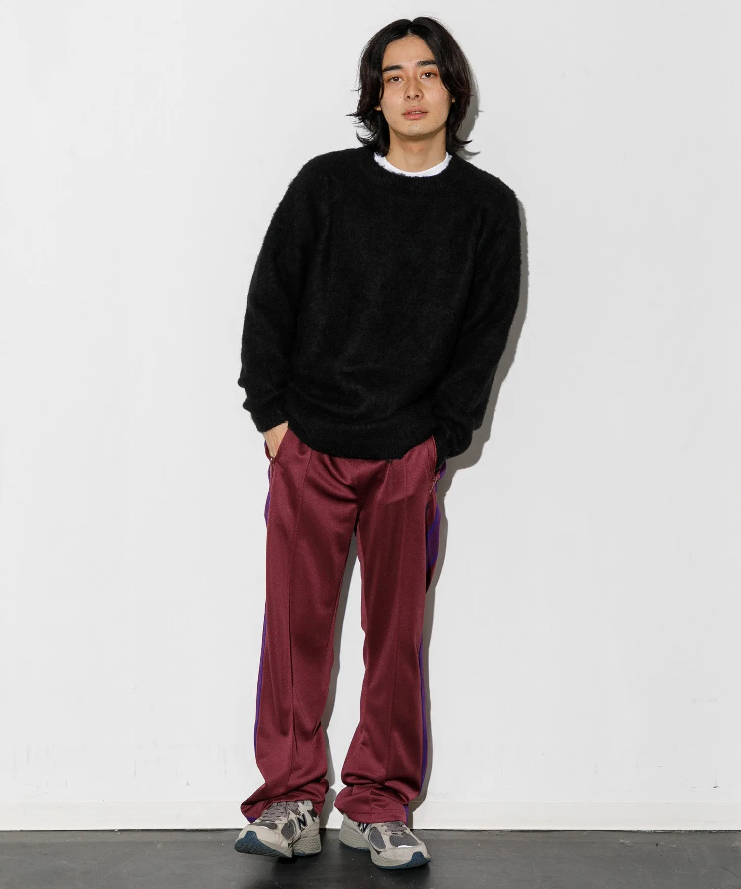 【MEN】NEEDLES Track Pant Poly Smooth