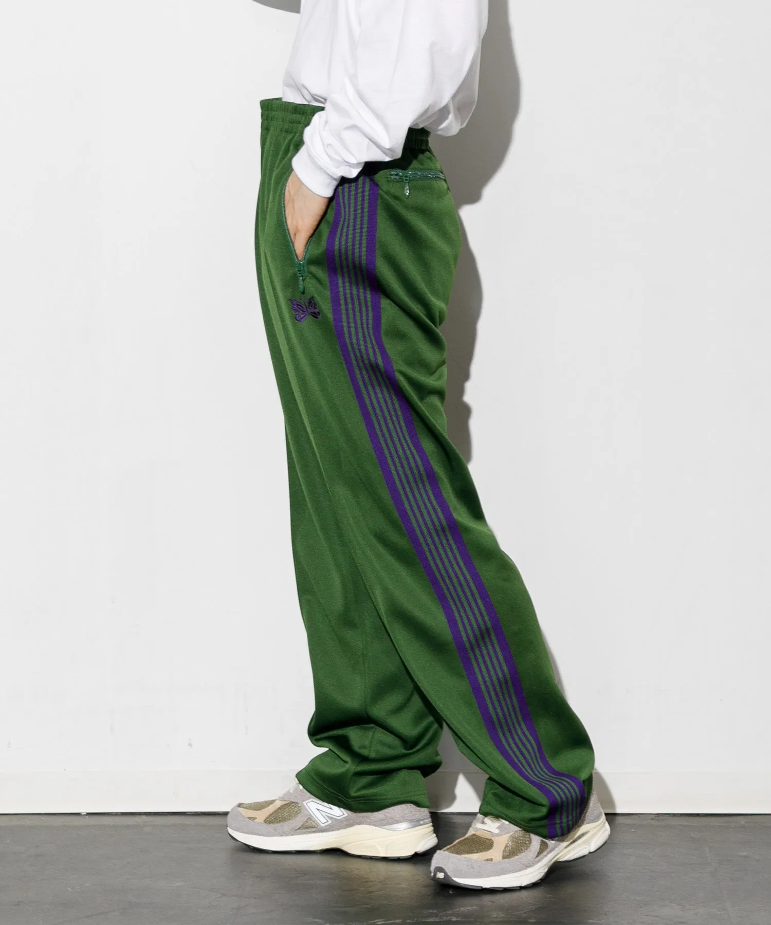 【MEN】NEEDLES Track Pant Poly Smooth